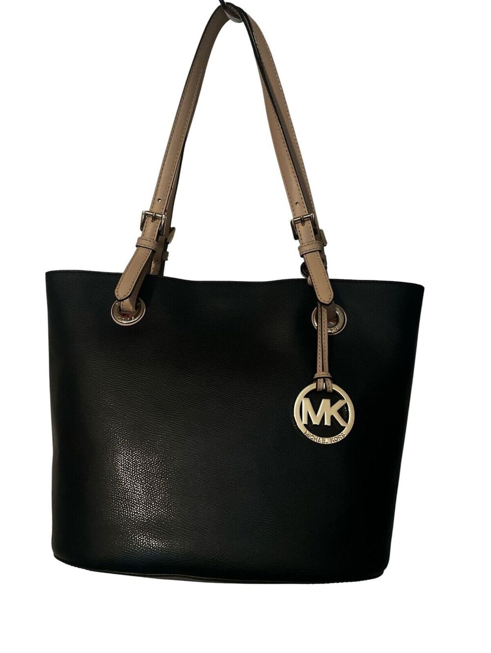 MK44. Michael Kors Jet Set Medium Leather Tote